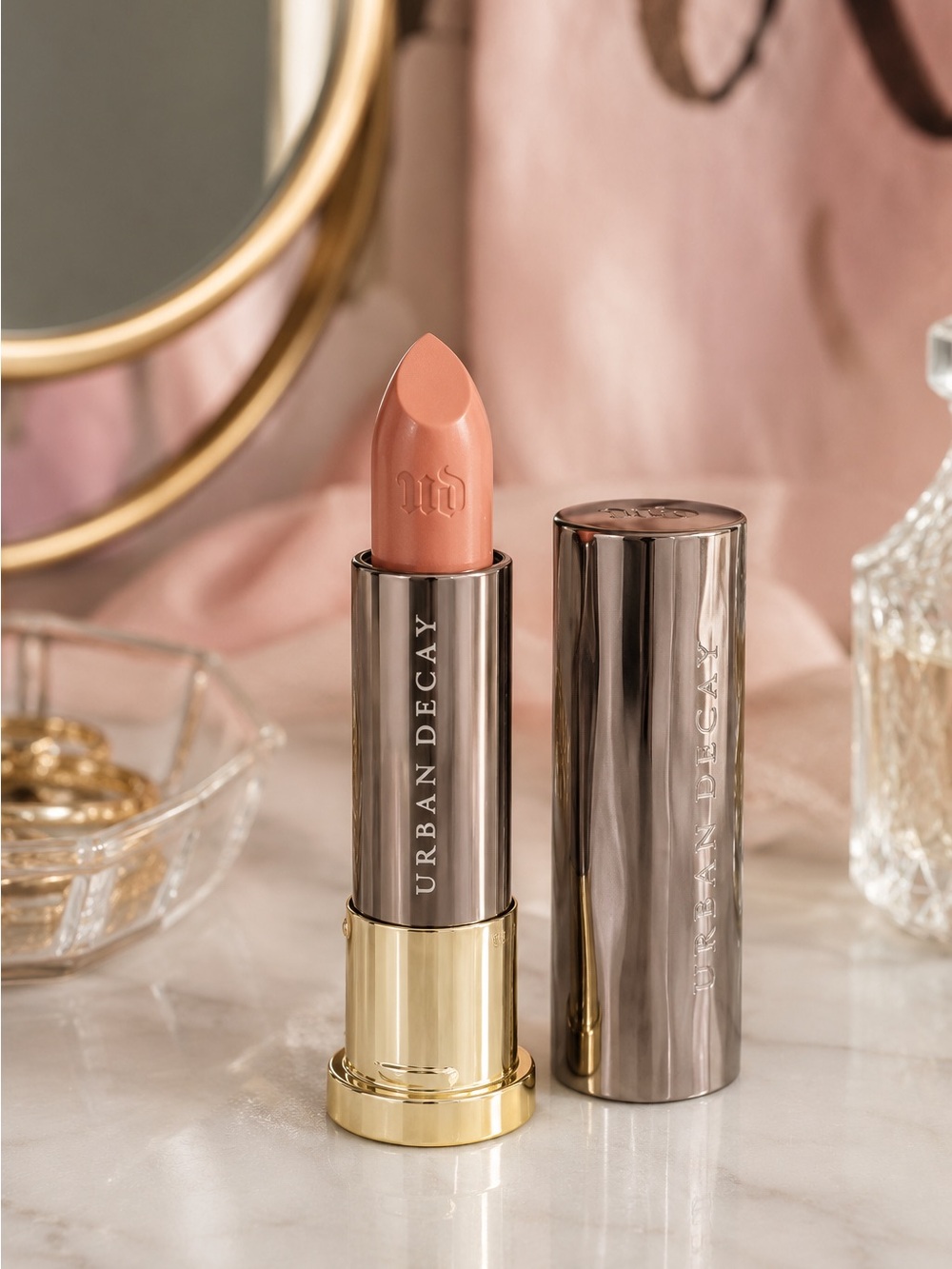 Urban Decay Vice Lipstick First Sin Cream Nude NWT